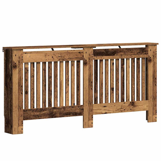 vidaXL Καπάκι Καλοριφέρ Παλιό Ξύλο 172 x 19 x 81,5 cm