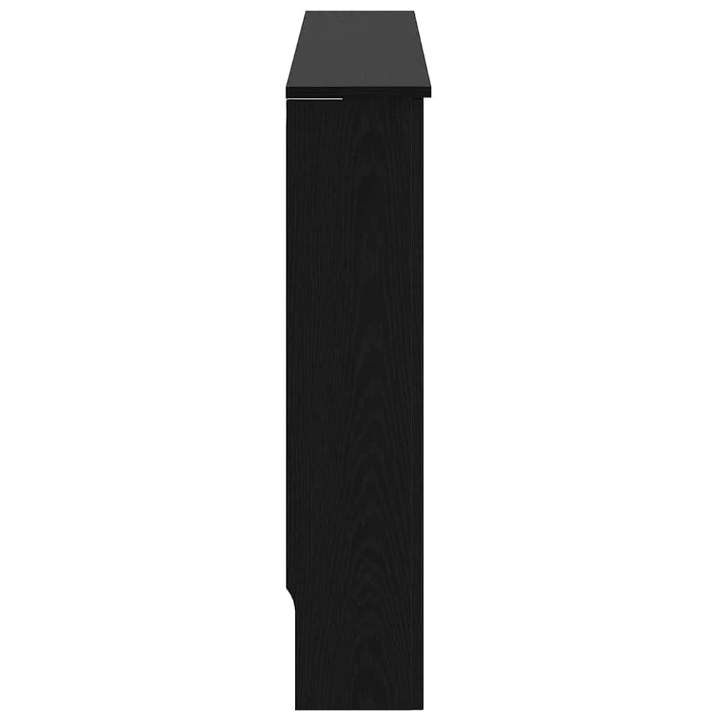 vidaXL Καπάκι Καλοριφέρ Μαύρη Οξυά 172 x 19 x 81,5 cm