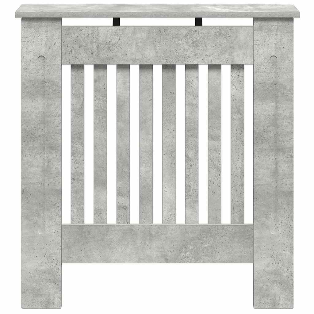 vidaXL Καπάκι Καλοριφέρ Σκυρόδεμα Γκρι 78 x 19 x 81,5 cm