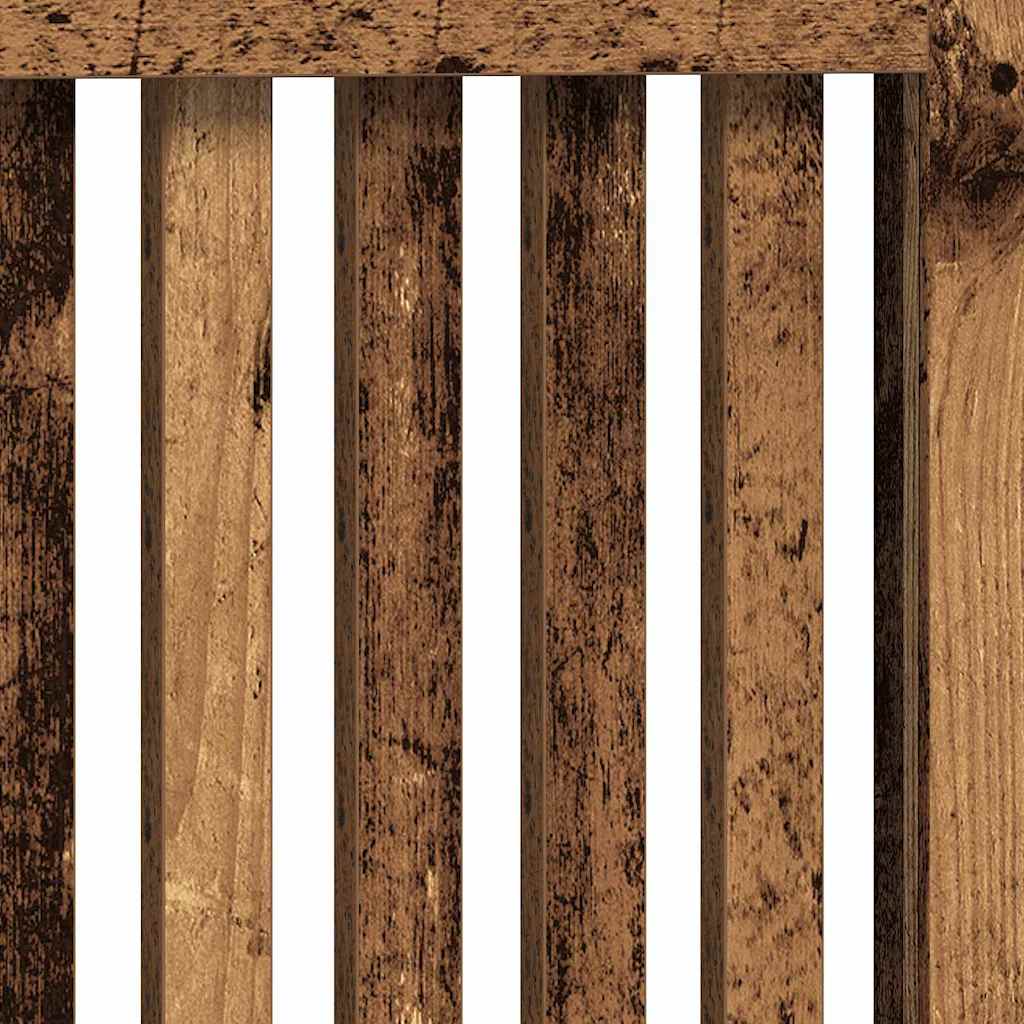 vidaXL Καπάκι Καλοριφέρ Παλιό Ξύλο 78 x 19 x 81,5 cm