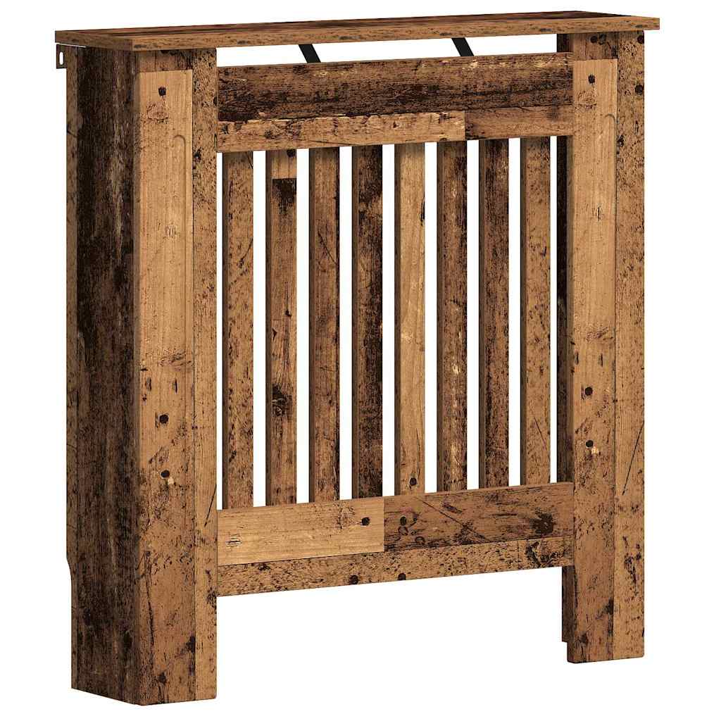 vidaXL Καπάκι Καλοριφέρ Παλιό Ξύλο 78 x 19 x 81,5 cm