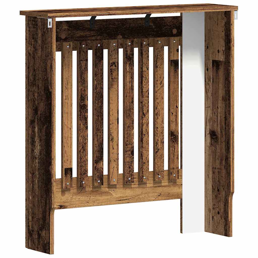 vidaXL Καπάκι Καλοριφέρ Παλιό Ξύλο 78 x 19 x 81,5 cm