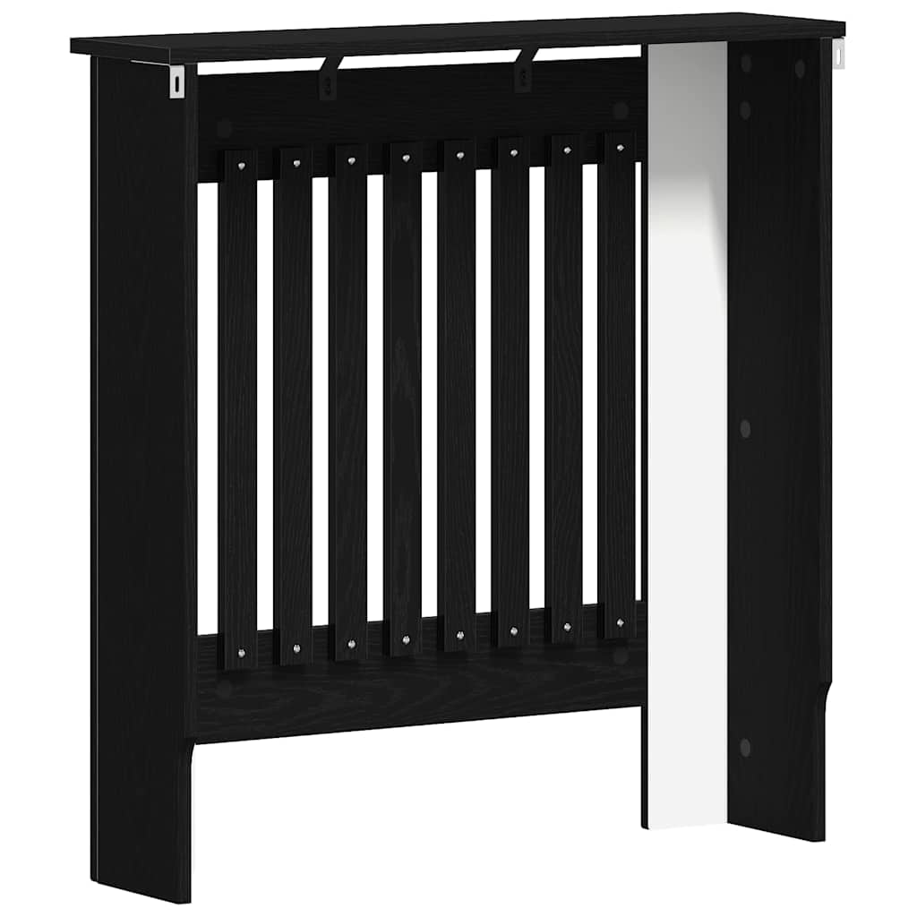vidaXL Καπάκι Καλοριφέρ Μαύρη Οξυά 78 x 19 x 81,5 cm