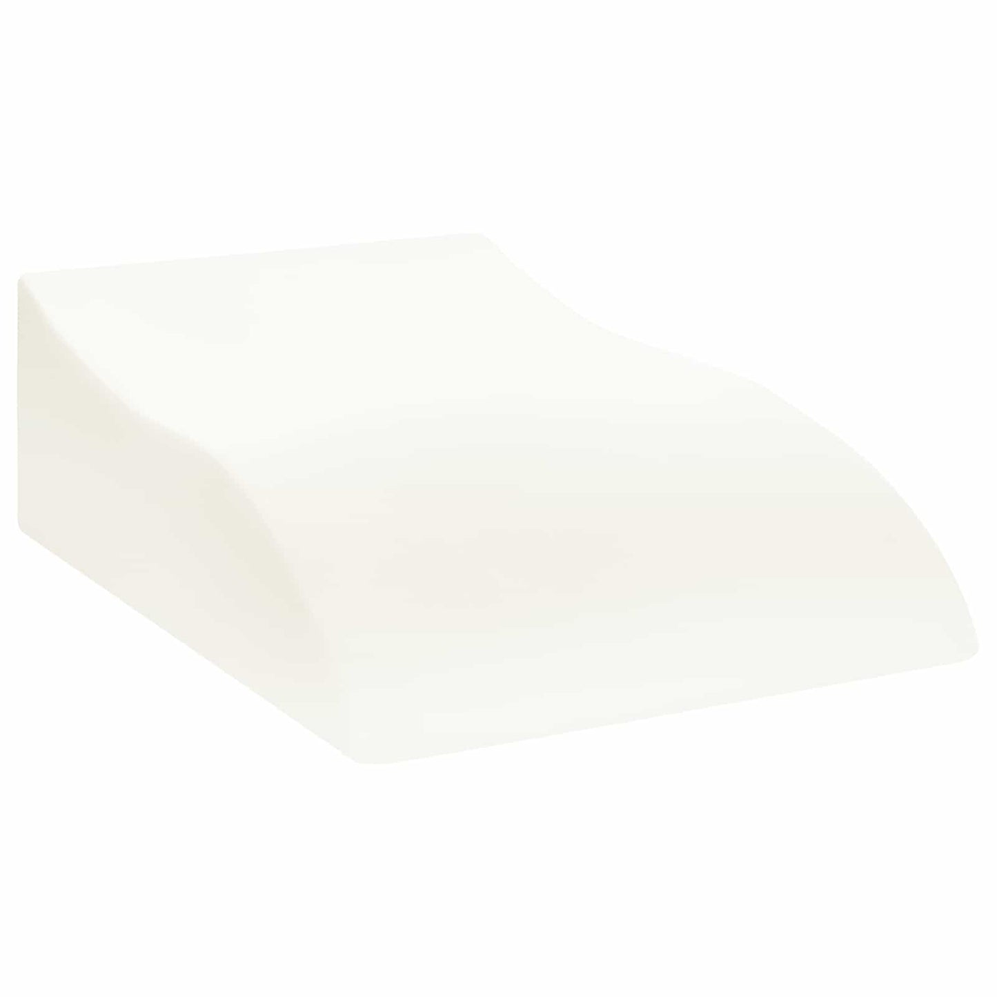 vidaXL Μαξιλάρι Ποδιών 68 x 40 x 21,5 εκ PU Αφρός Λευκό