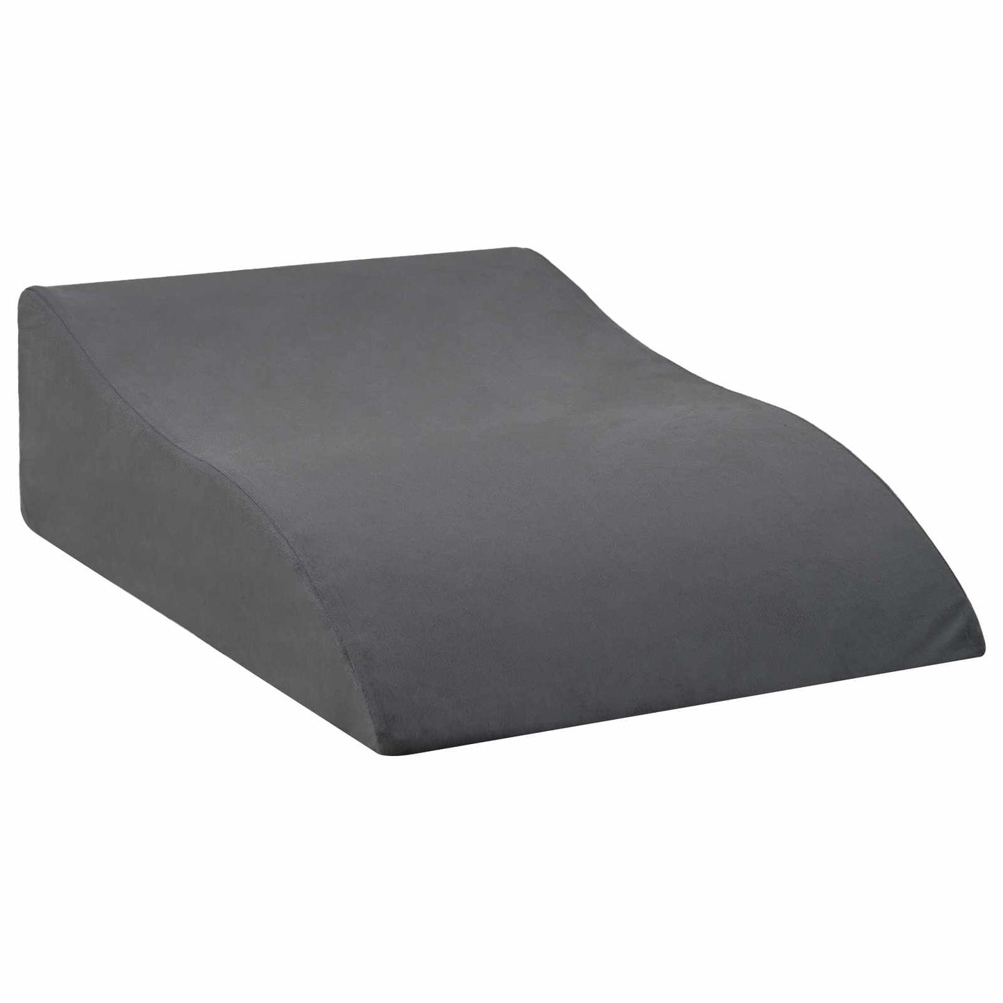 vidaXL Μαξιλάρι Ποδιών 68 x 40 x 18 εκ. PU Αφρός Γκρι