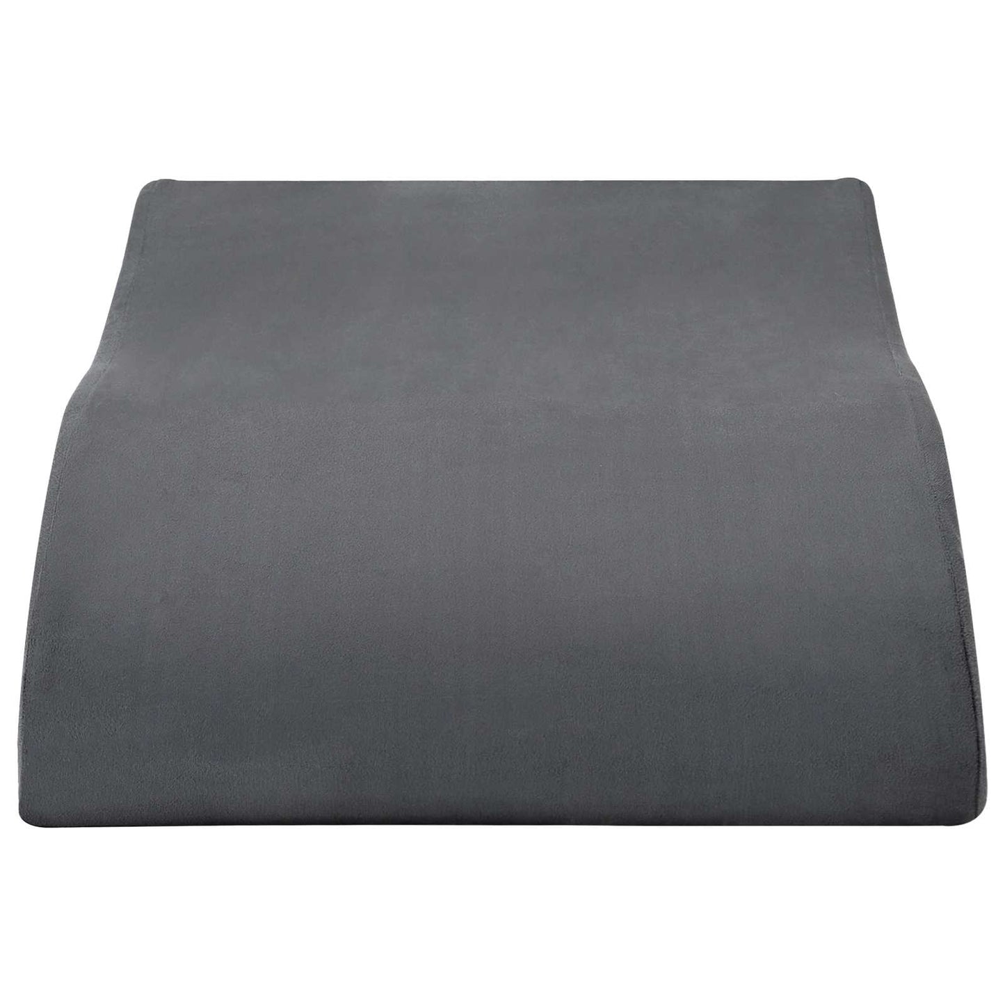 vidaXL Μαξιλάρι Ποδιών 68 x 40 x 18 εκ. PU Αφρός Γκρι