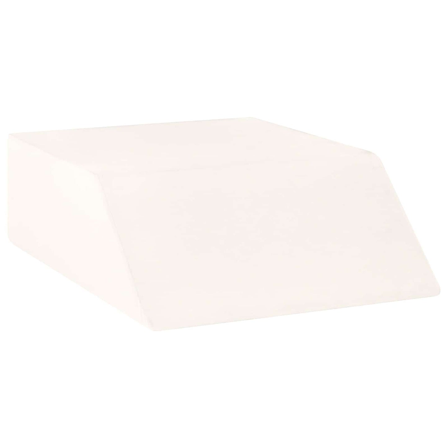 vidaXL Μαξιλάρι Ποδιών 63 x 52 x 19,5 εκ Σφιχτό PU Αφρός Λευκό