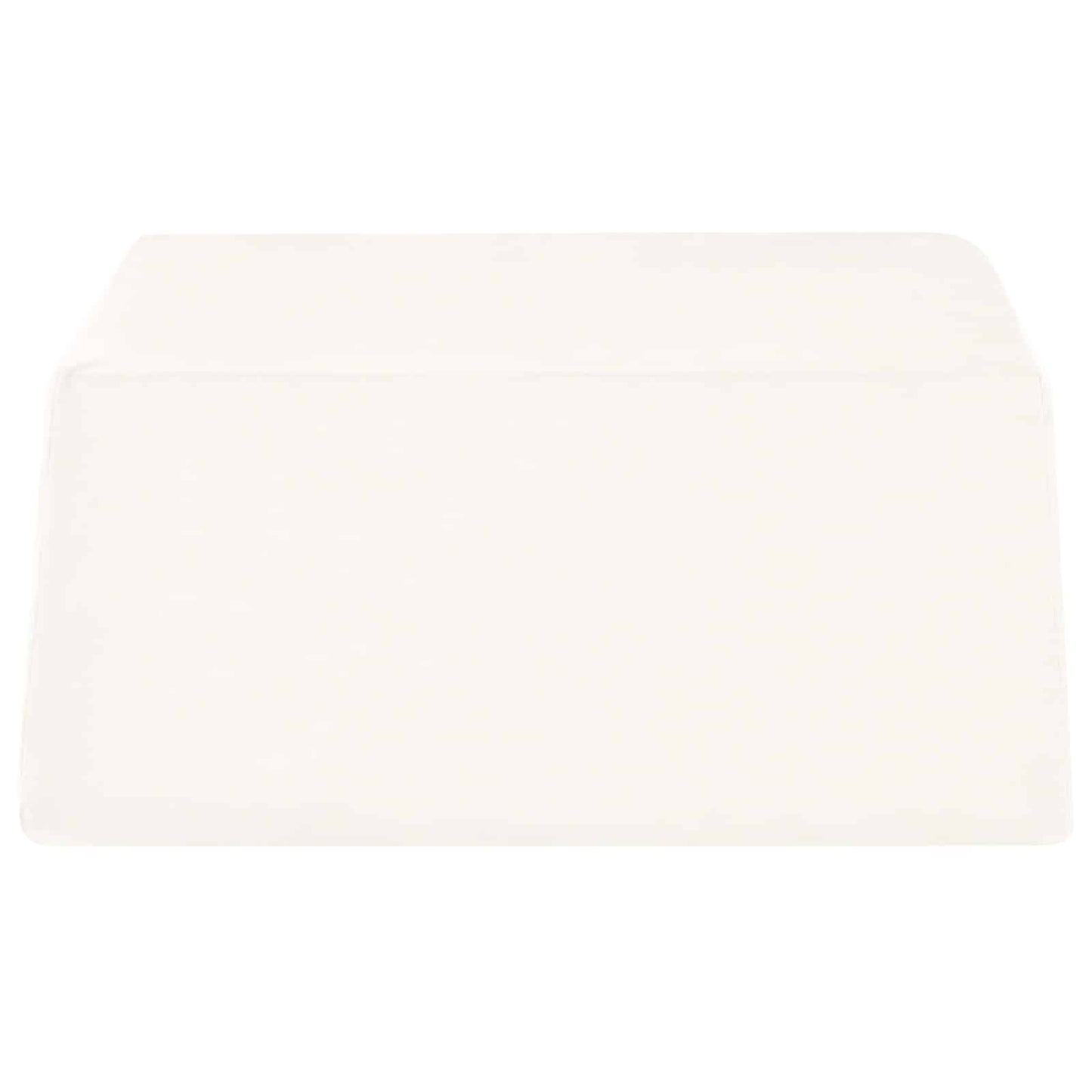 vidaXL Μαξιλάρι Ποδιών 63 x 52 x 19,5 εκ Σφιχτό PU Αφρός Λευκό