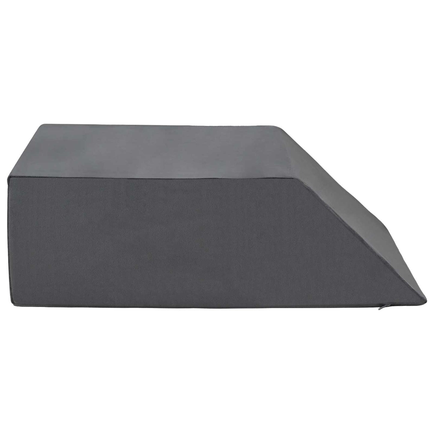 vidaXL Μαξιλάρι Ποδιών 63 x 52 x 19 εκ Σφιχτό PU Αφρός Γκρι