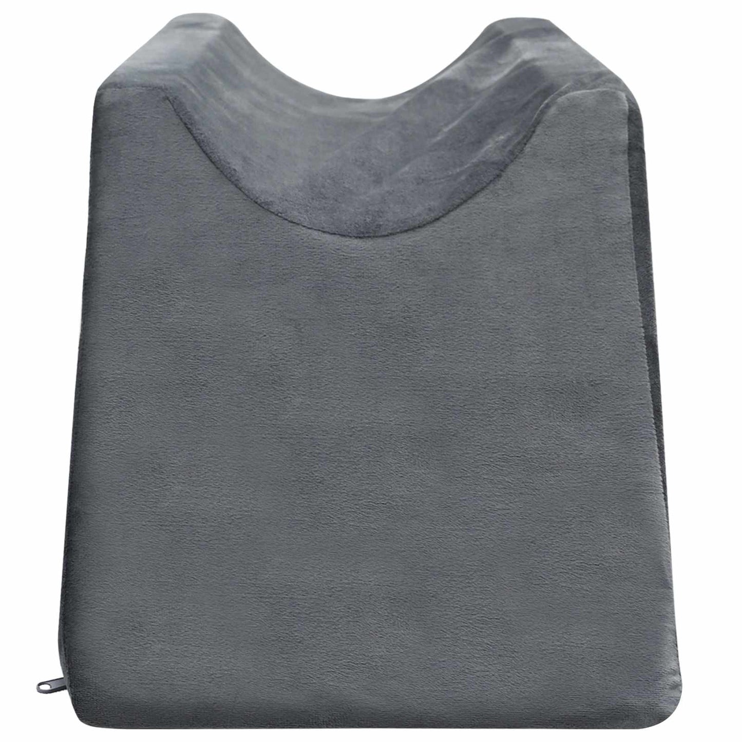 vidaXL Μαξιλάρι Ποδιών 68 x 25 x 21,5 εκ Σφιχτό PU Αφρός Γκρι