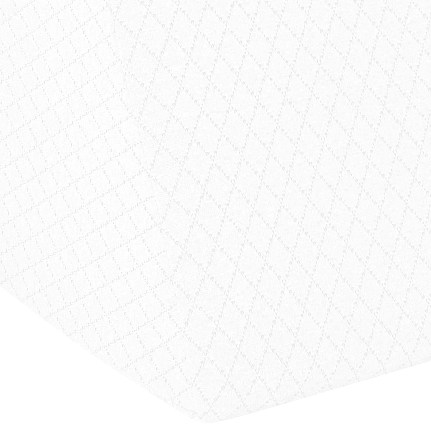 vidaXL Μαξιλάρι Ποδιών 60 x 50 x 30 εκ. Μαλακό Αφρός Μνήμης Λευκό