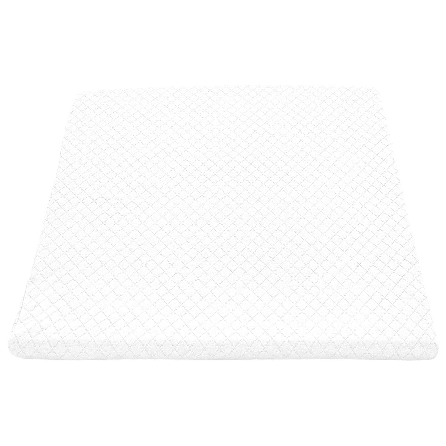 vidaXL Μαξιλάρι Ποδιών 60 x 50 x 30 εκ. Μαλακό Αφρός Μνήμης Λευκό