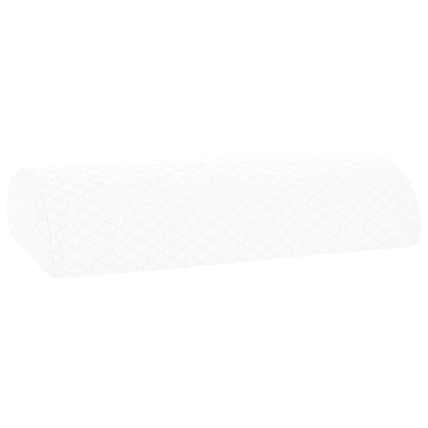 vidaXL Μαξιλάρι Ποδιών 52 x 20 x 12 εκ Μεσαίο Αφρός Μνήμης Λευκό