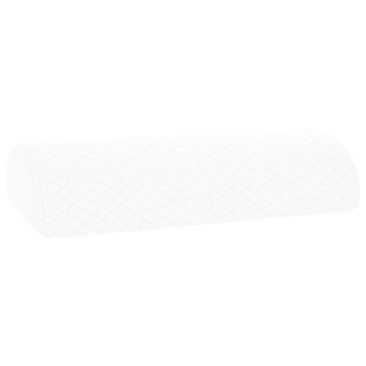 vidaXL Μαξιλάρι Ποδιών 52 x 20 x 12 εκ Μεσαίο Αφρός Μνήμης Λευκό