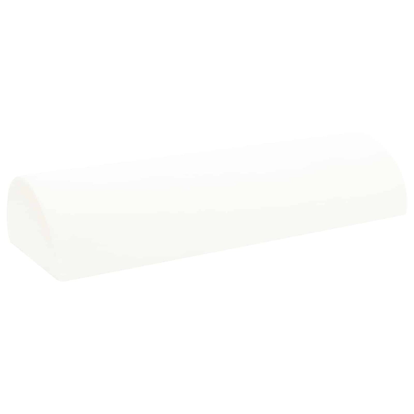 vidaXL Μαξιλάρι Ποδιών 52 x 20 x 12 εκ Μεσαίο Αφρός Μνήμης Λευκό