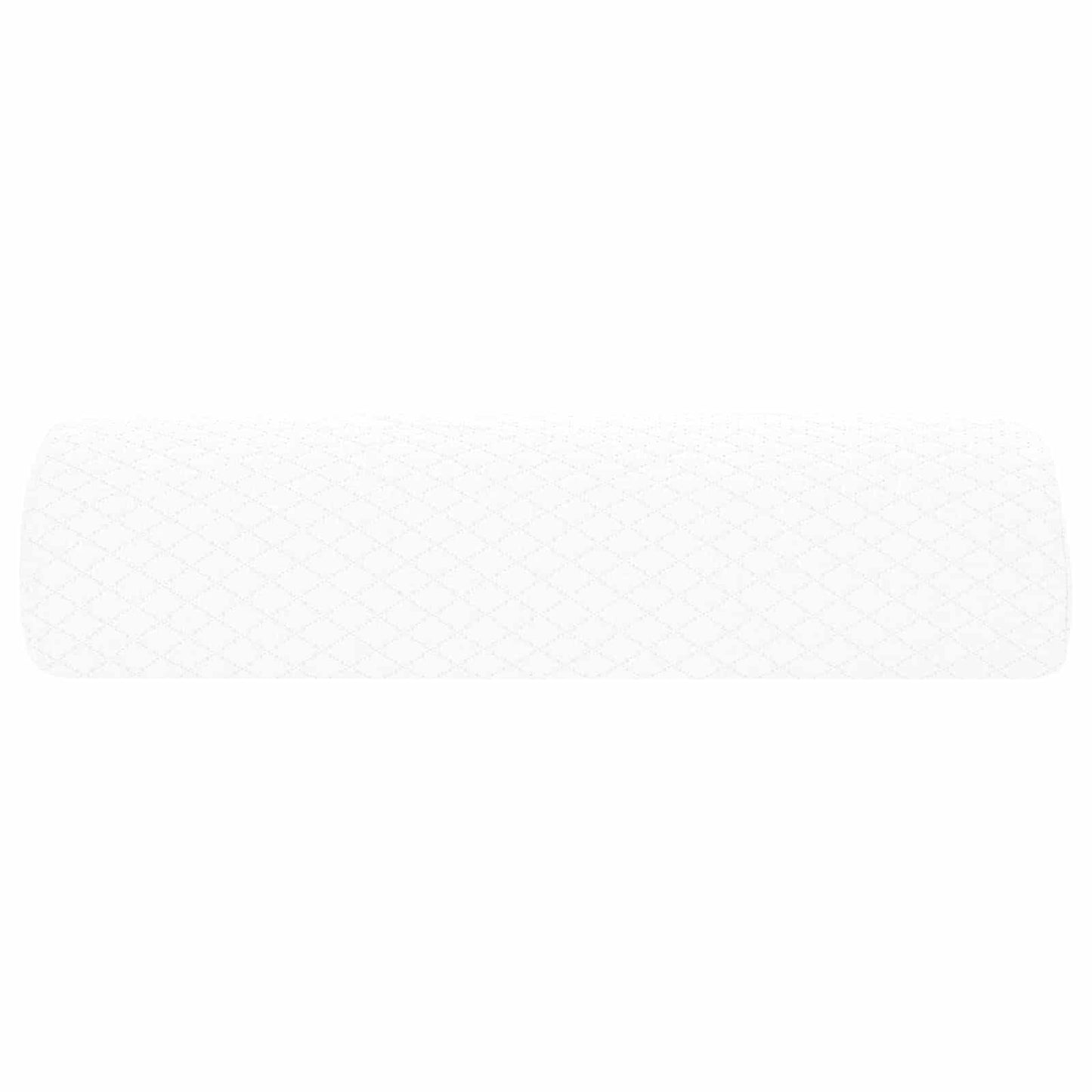 vidaXL Μαξιλάρι Ποδιών 52 x 20 x 12 εκ Μεσαίο Αφρός Μνήμης Λευκό