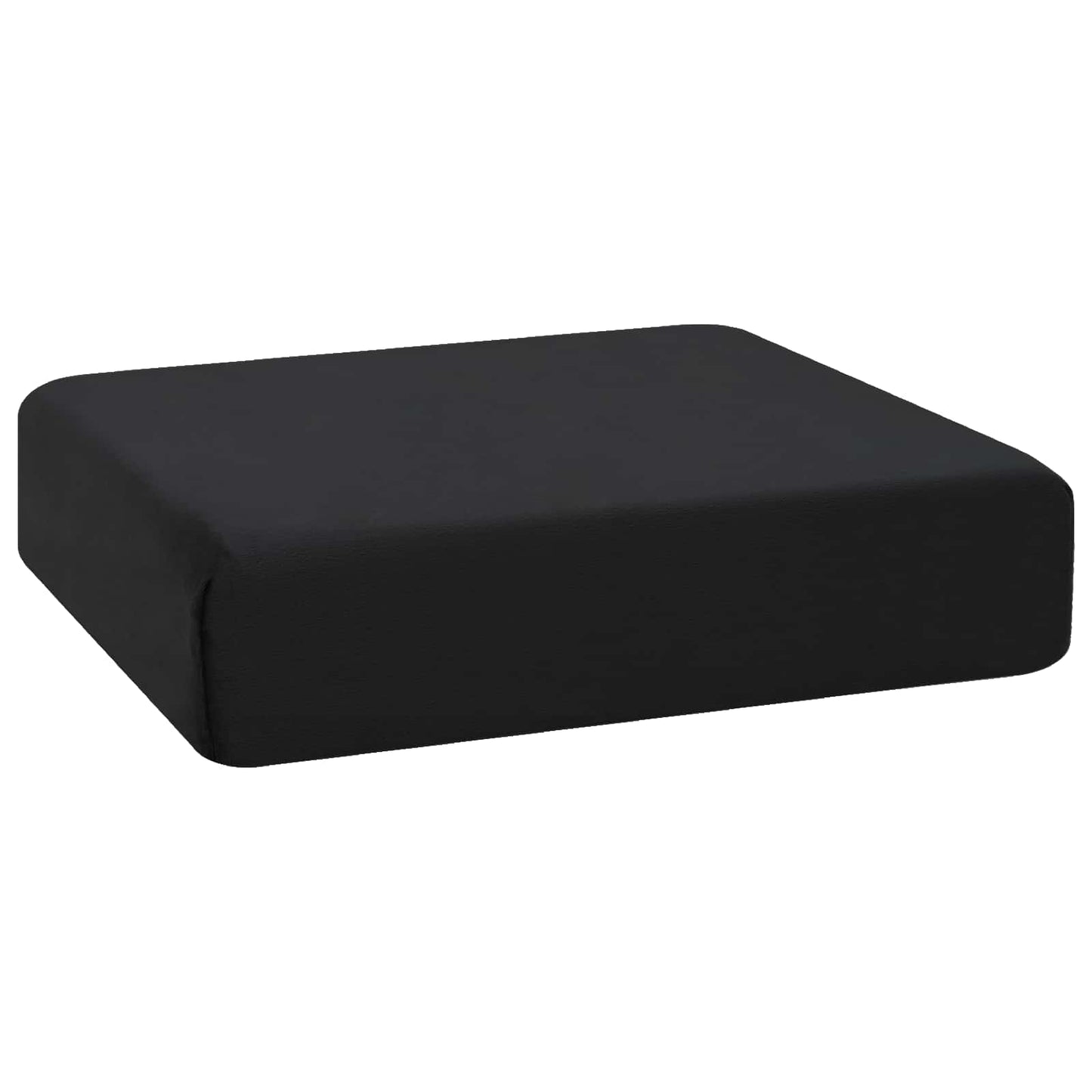 vidaXL Μαξιλάρια Καθίσματος 40 x 40 x 11 εκ PU Αφρός Μαύρο