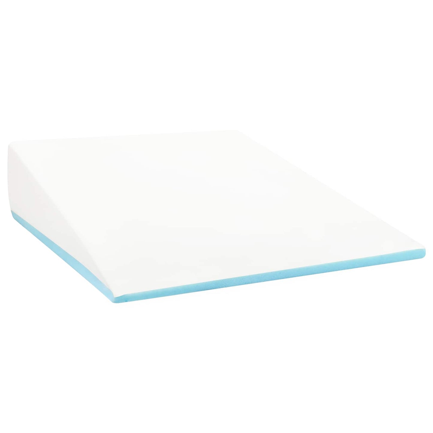 vidaXL Μαξιλάρι Γωνίας 69 x 64 x 19 εκ. Μεσαίο Αφρός Μνήμης Λευκό
