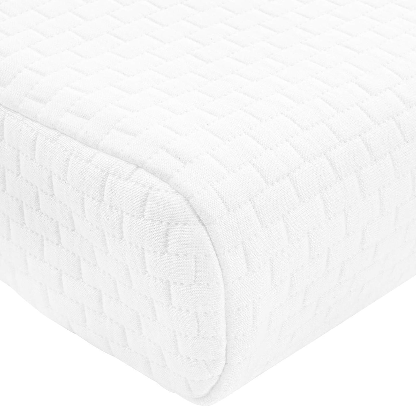 vidaXL Μαξιλάρι Ύπνου 57 x 37 x 11,5 εκ. Μεσαίο Αφρός Μνήμης Λευκό