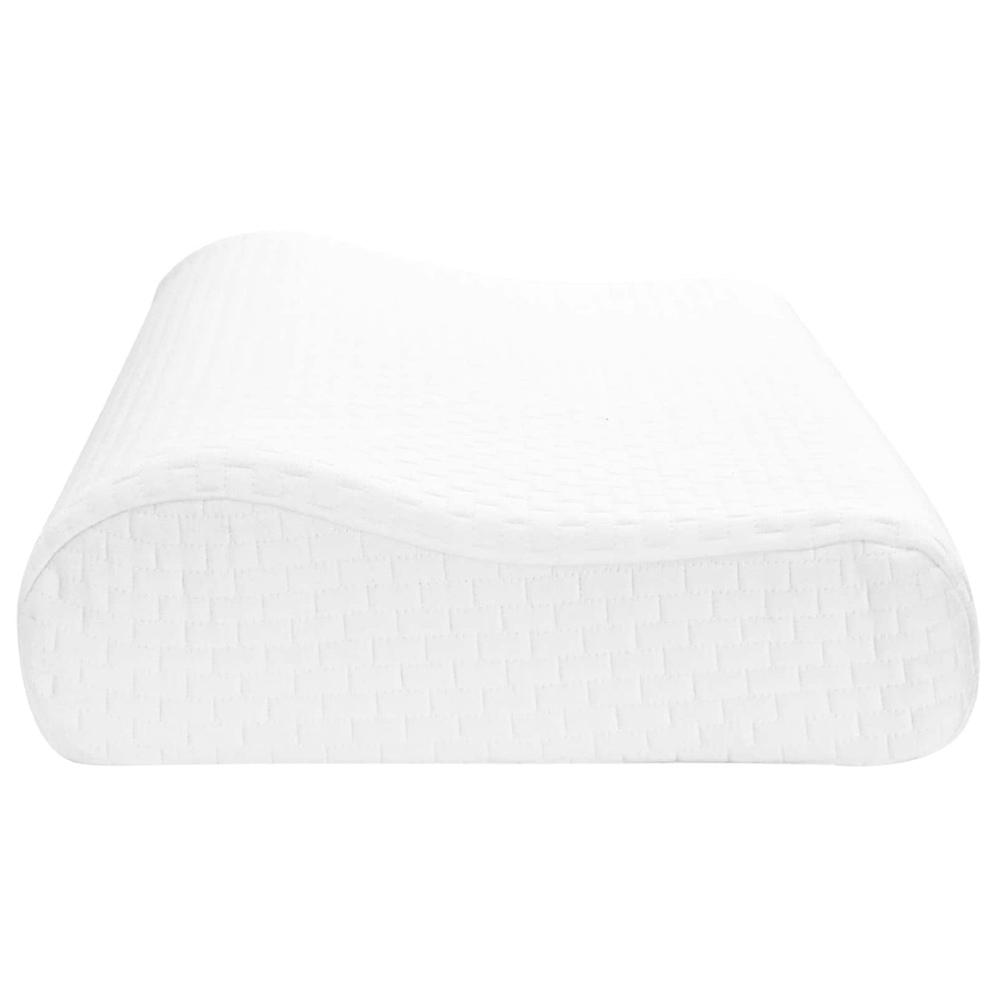 vidaXL Μαξιλάρι Ύπνου 57 x 37 x 11,5 εκ. Μεσαίο Αφρός Μνήμης Λευκό