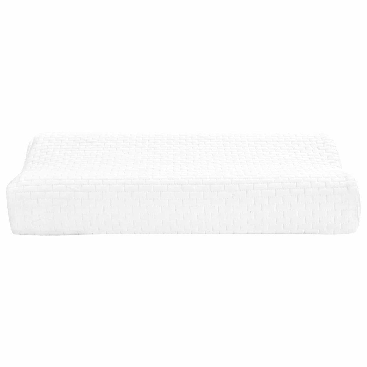 vidaXL Μαξιλάρι Ύπνου 50 x 30 x 10,5 εκ Μεσαίο Αφρός Μνήμης Λευκό