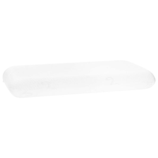 vidaXL Μαξιλάρι Ύπνου 70 x 36 x 6,5 εκ Μεσαίο Αφρός Μνήμης Λευκό