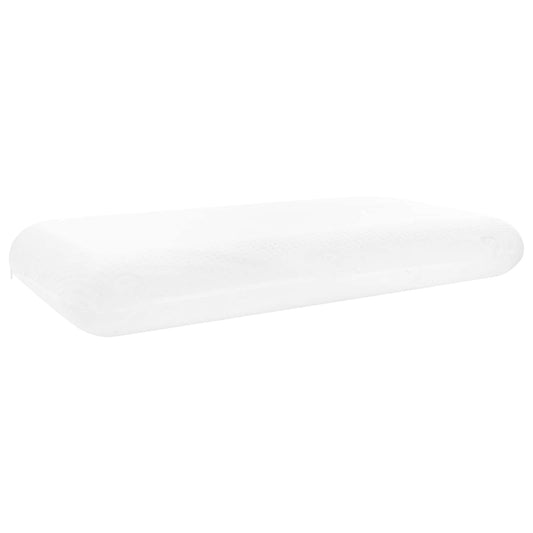 vidaXL Μαξιλάρι Ύπνου 74 x 39 x 13 εκ. Μεσαίο Αφρός Μνήμης Λευκό