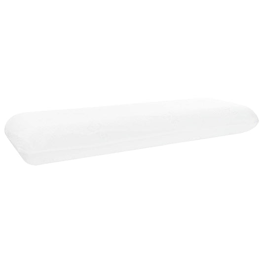 vidaXL Μαξιλάρι Ύπνου 120 x 36 x 13 εκ Μεσαίο Τζελ Μνήμης Φόρμα Λευκό