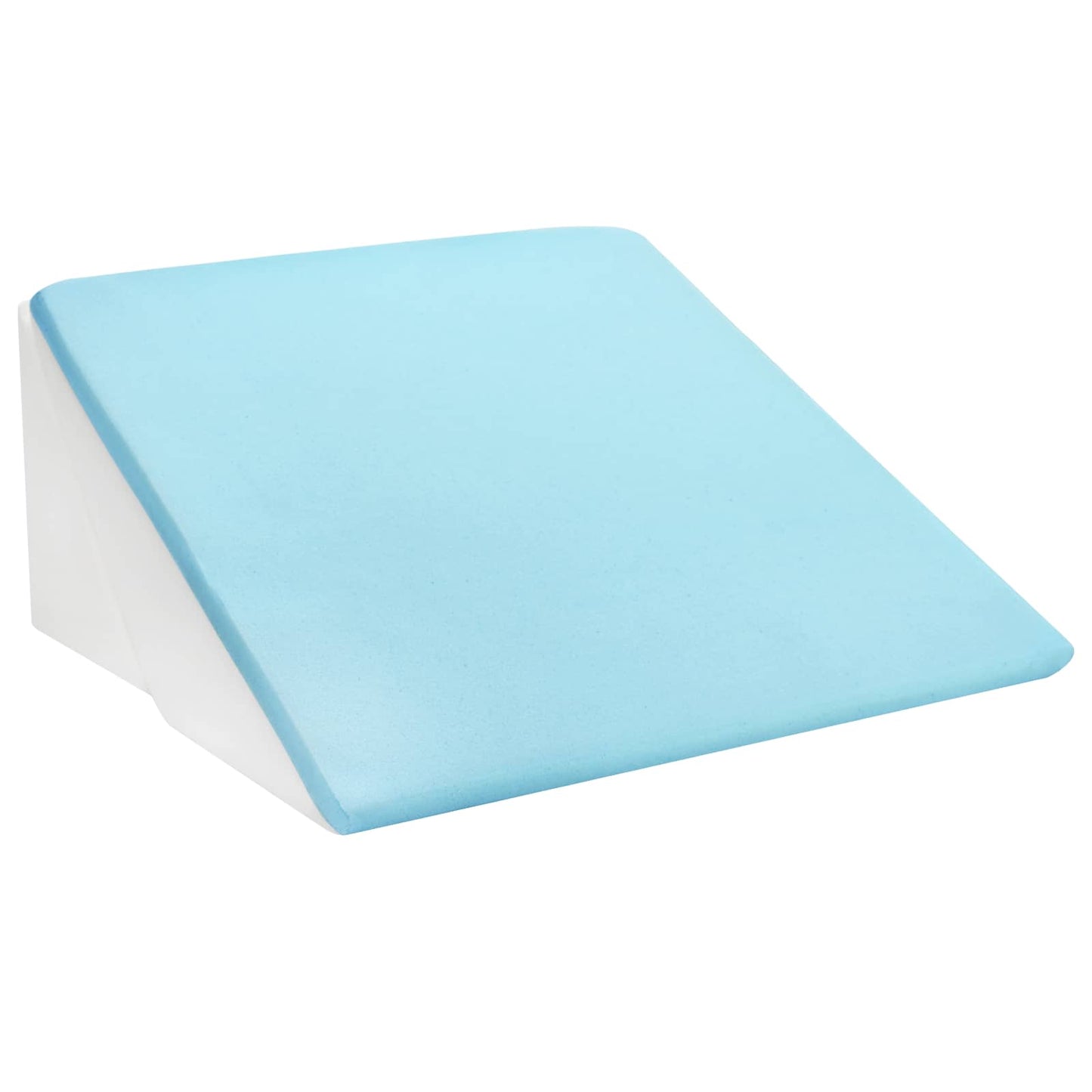 vidaXL Μαξιλάρι Γωνίας Μαύρο 55 x 55 x 26 εκ. Αφρός Μνήμης