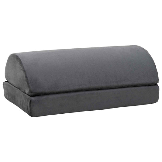 vidaXL 44 x 29 x 17 εκ. Σφιχτό PU Αφρός Γκρι