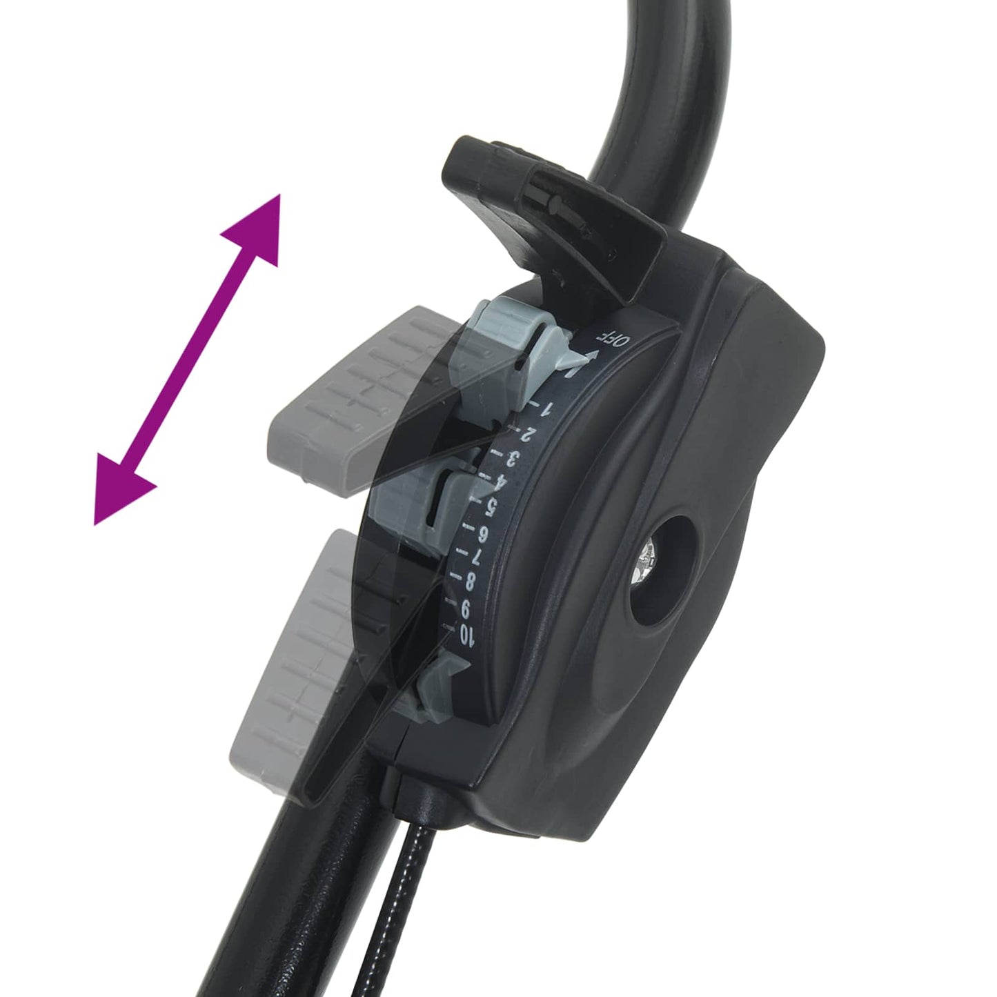 vidaXL Διασκορπιστής Μαύρο 47 x 82 x 75 εκ PVC και Ατσάλι