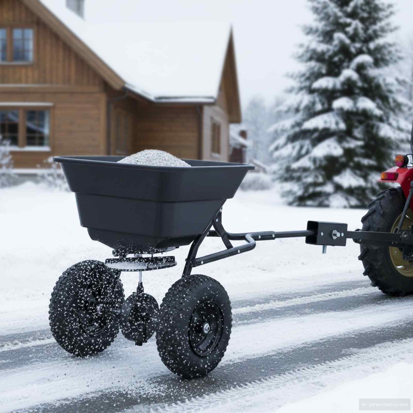 vidaXL Διασκορπιστής Μαύρο 53 x 108 x 74 εκ PVC και Ατσάλι