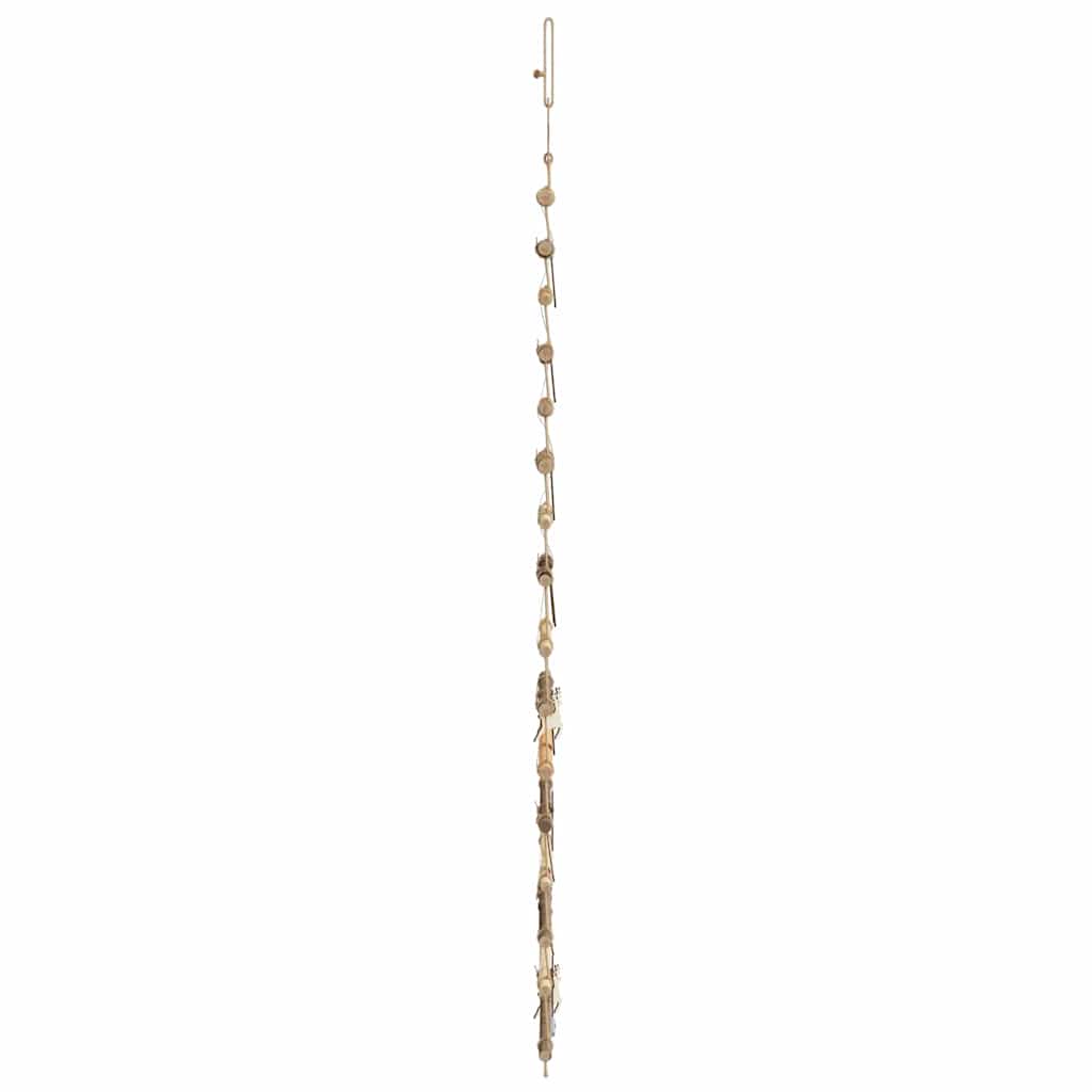 vidaXL Χριστουγεννιάτικο Δέντρο με 80 LED Φυσικό 150 cm ξύλο φράξου