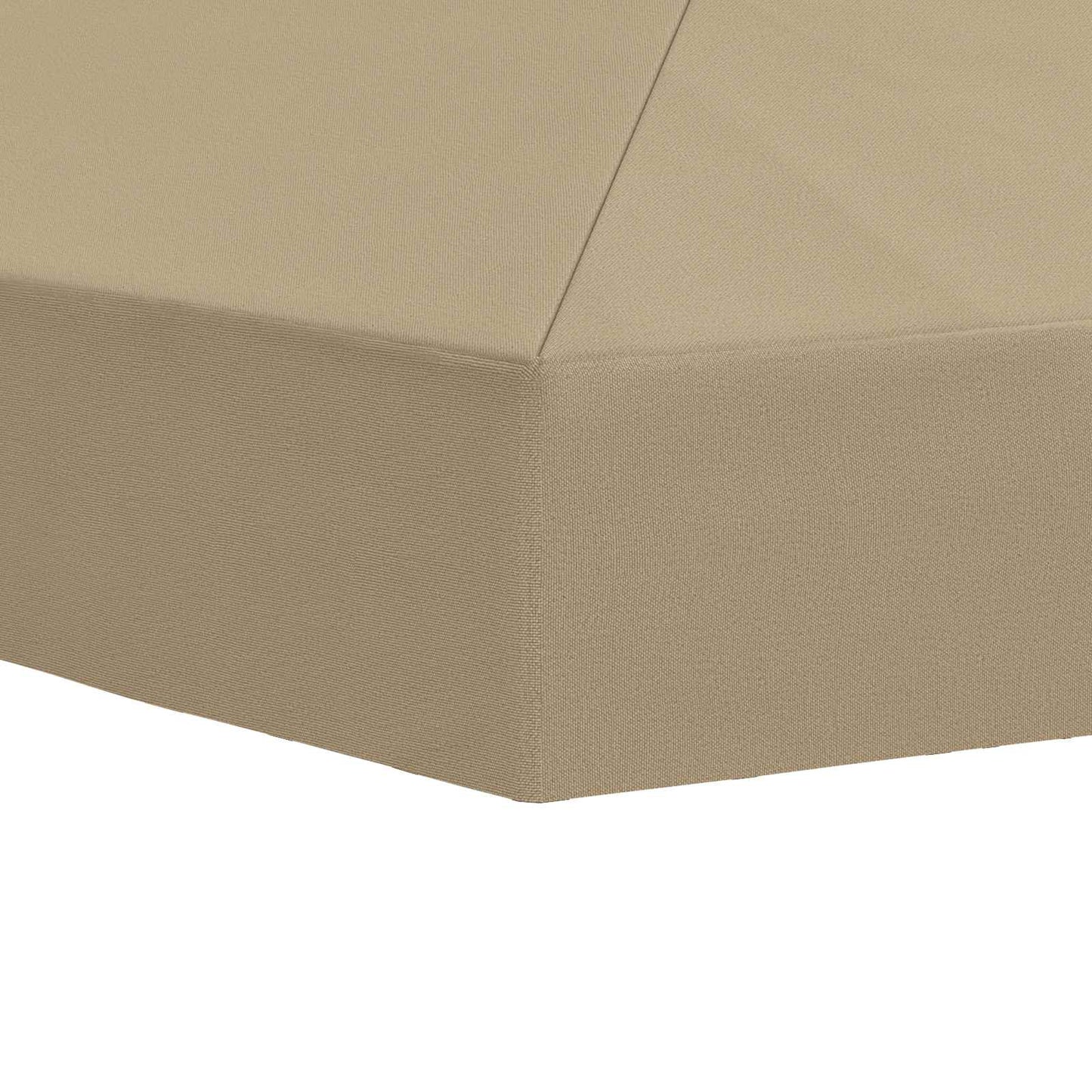 vidaXL Κάλυψη Σκηνής Γκαζebo 6 x 3 m Μπεζ Πολυεστέρας 190