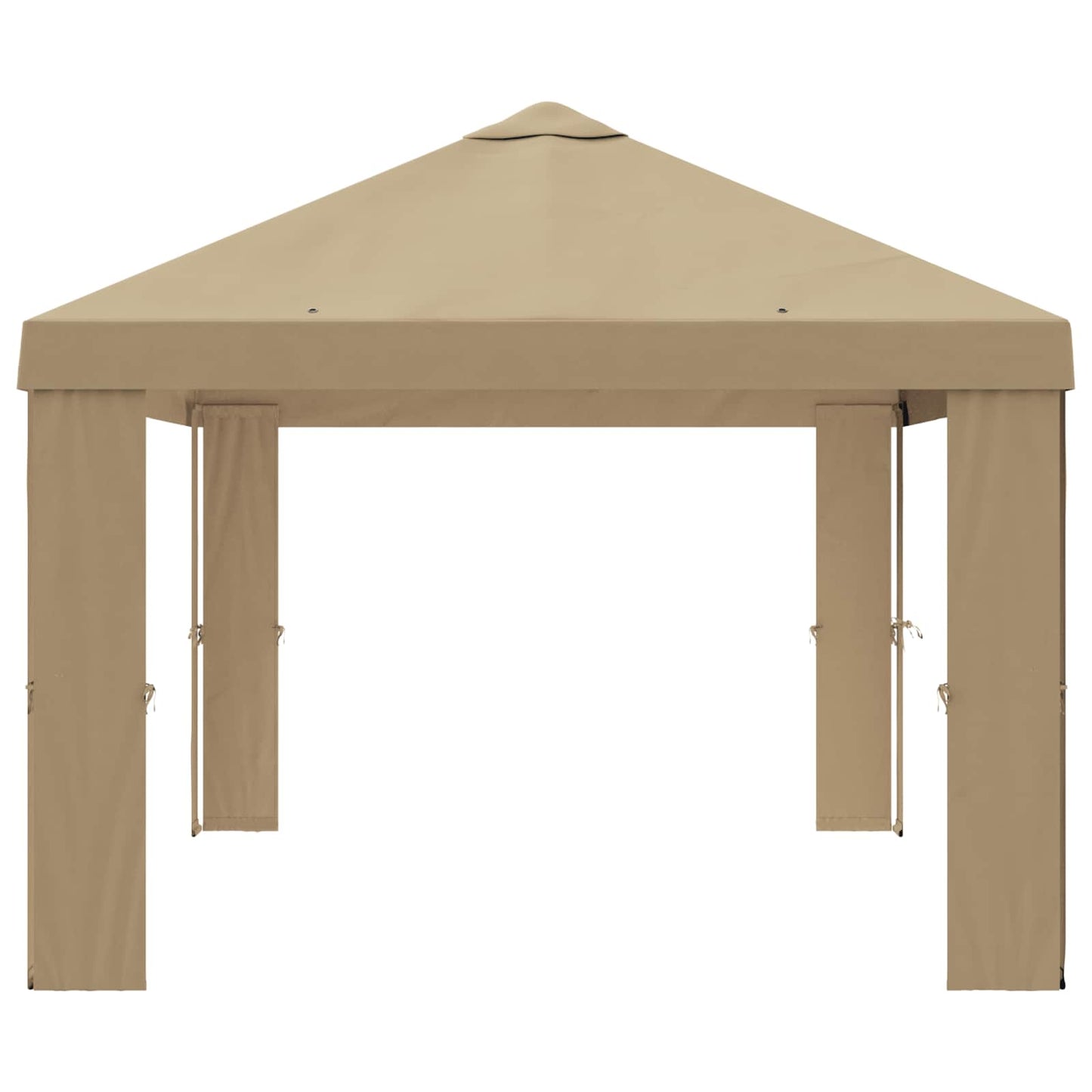 vidaXL Κάλυμμα Γκαζebo 6 x 3 m Μπεζ Πολυεστέρας 190 gsm