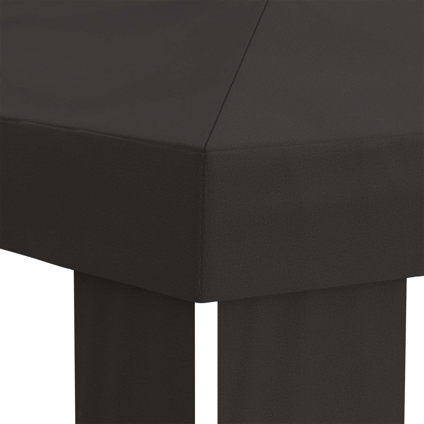 vidaXL Κάλυμμα Γκαζebo 6 x 3 m Ανθρακί Πολυεστέρας 190 gsm