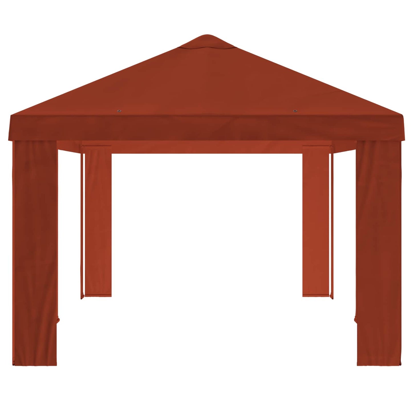 vidaXL Κάλυμμα Γκαζebo 6 x 3 m Τερακότα Πολυεστέρας 190 gsm