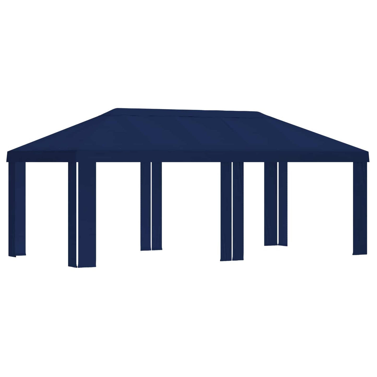 vidaXL Κάλυμμα Γκαζebo 6 x 3 m Μπλε Πολυεστέρας 190 gsm