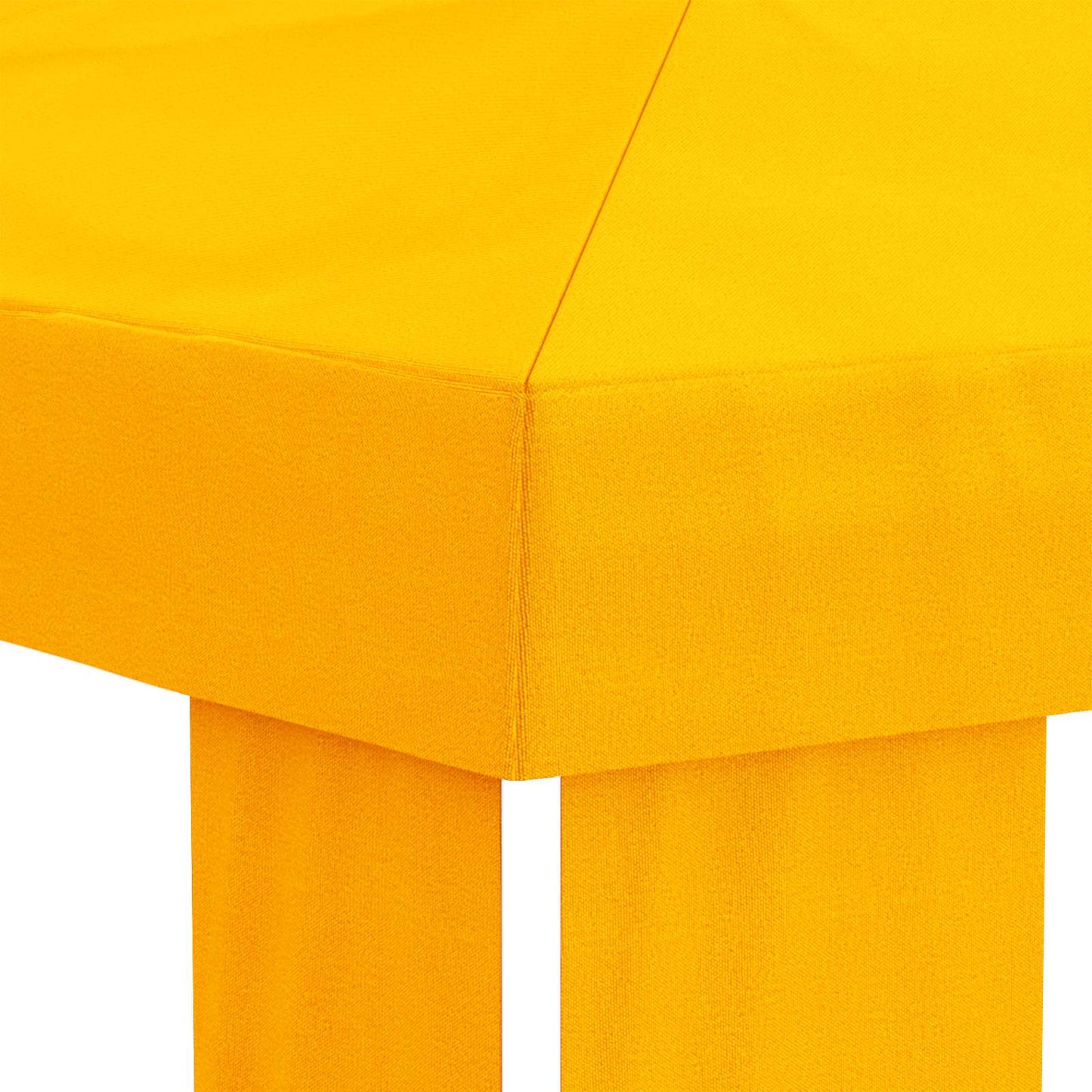 vidaXL Κάλυμμα Γκαζebo 6 x 3 m Κίτρινο Πολυεστέρας 190 gsm