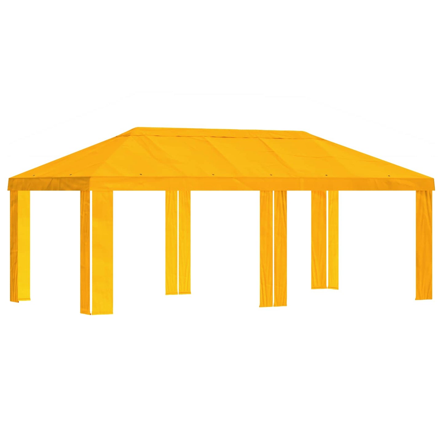 vidaXL Κάλυμμα Γκαζebo 6 x 3 m Κίτρινο Πολυεστέρας 190 gsm