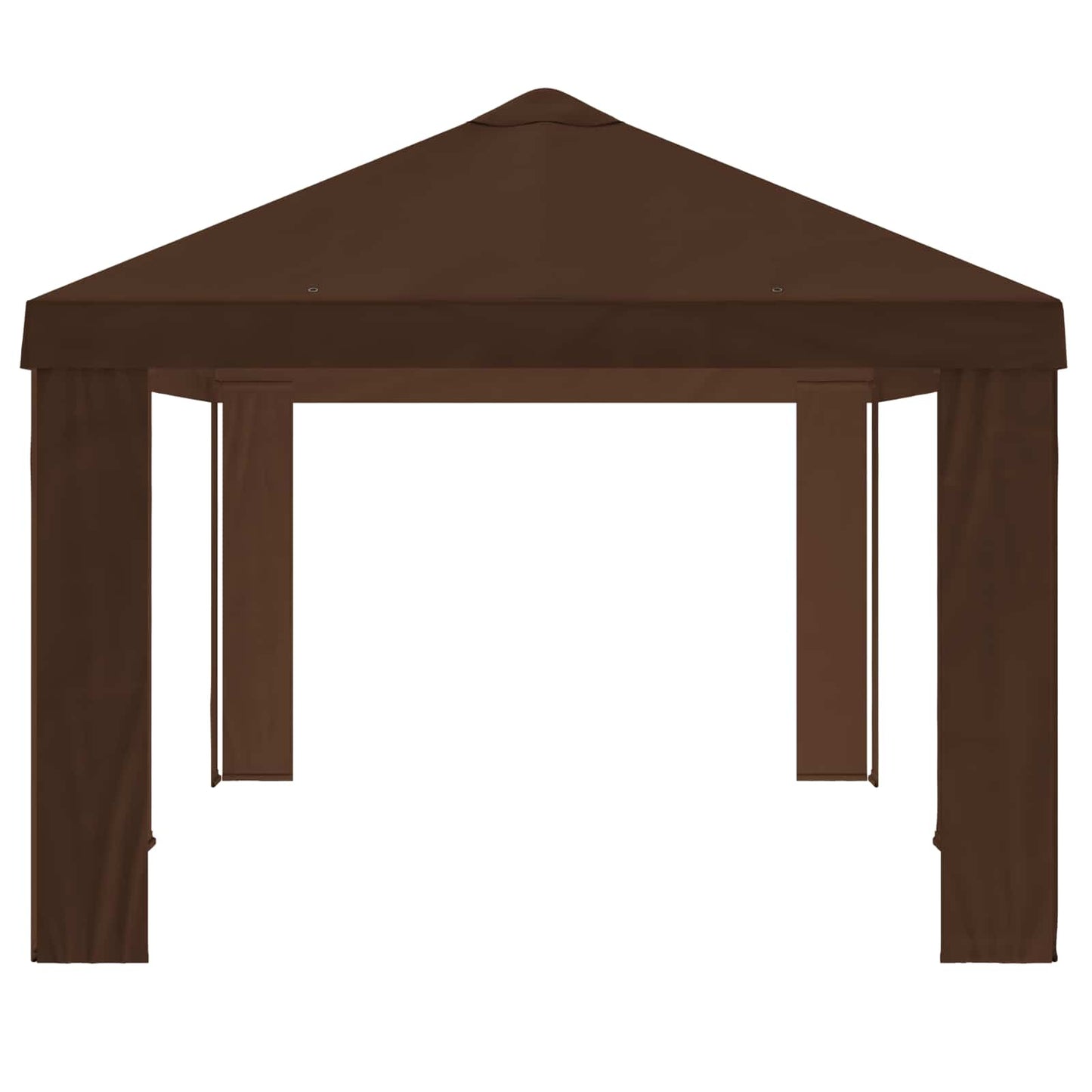 vidaXL Κάλυμμα Γκαζebo 6 x 3 m Καφέ Πολυεστέρας 190 gsm