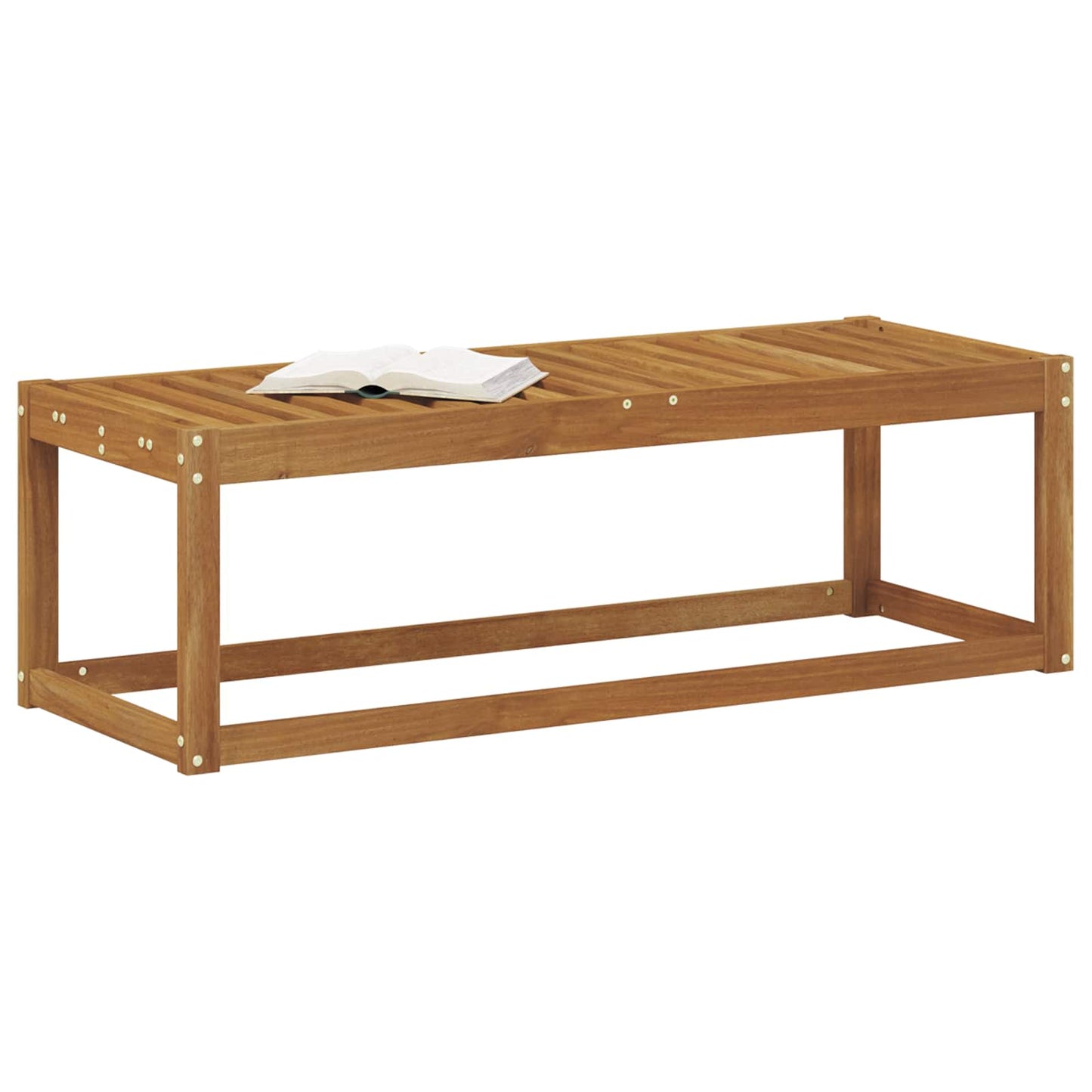 vidaXL Παγκάκι Εξωτερικού Χώρου Φυσικό 115 x 43 x 37 εκ