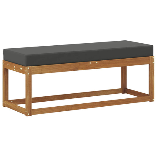 vidaXL Εξωτερικό Σκαμπό Φυσικό και Ανθρακί 115 x 43 x 45 εκ