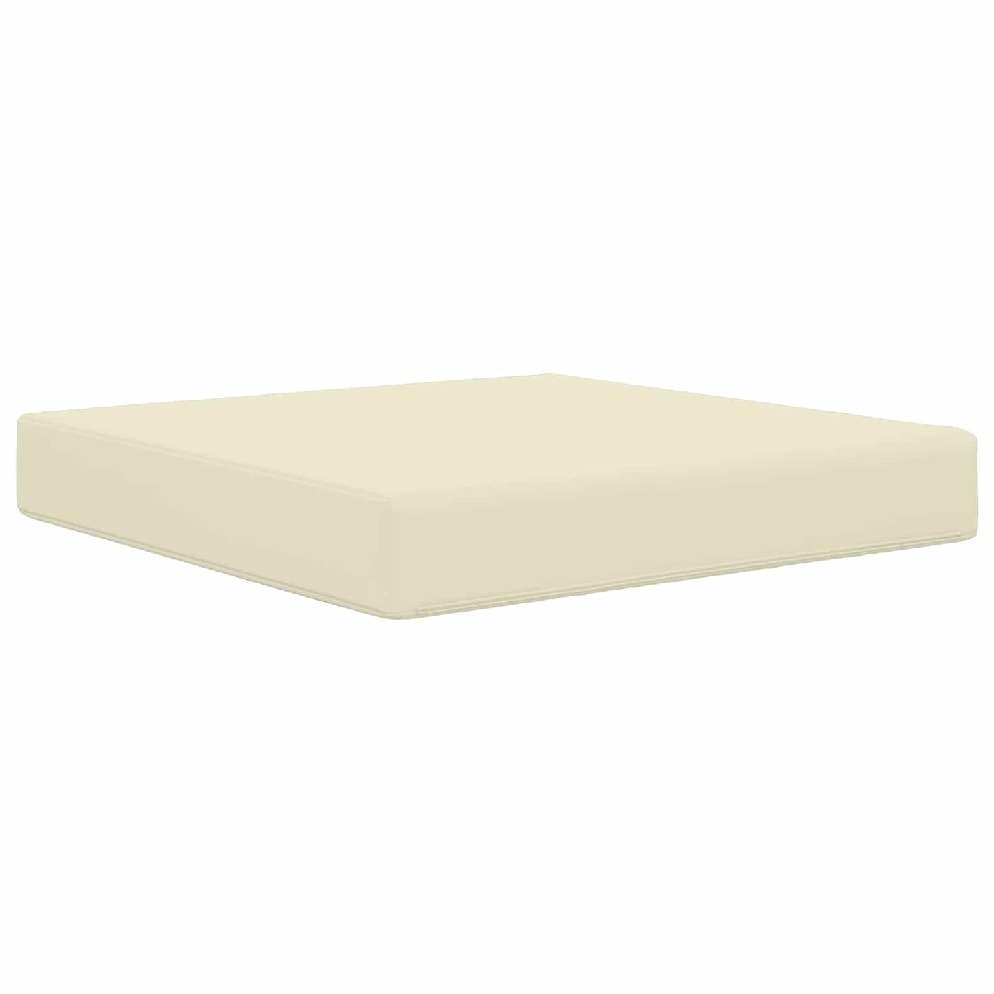 vidaXL Μαξιλάρι Καναπέ Εξωτερικού Χώρου Κρεμ 60 x 60 x 8 εκ.