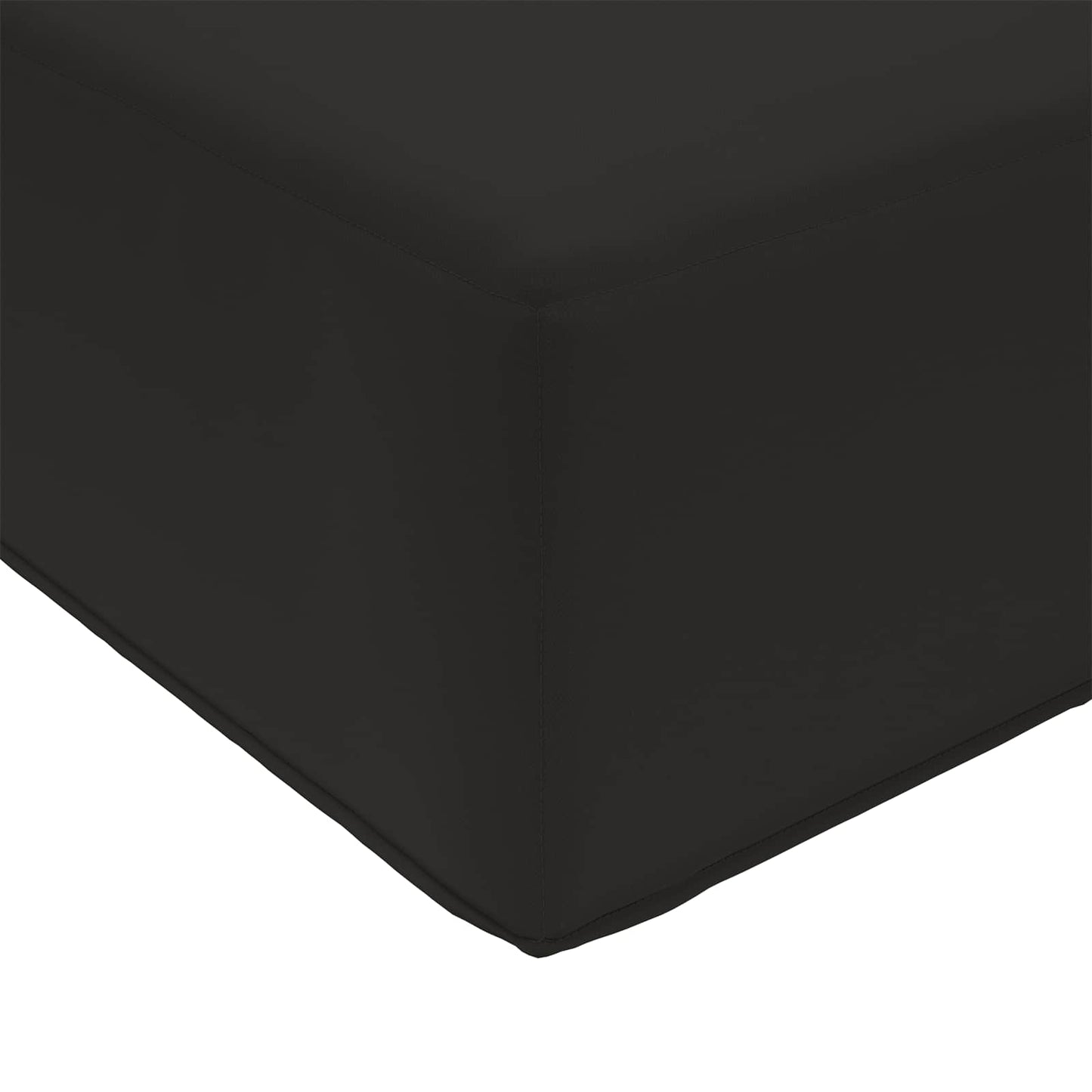 vidaXL Μαξιλάρι Καναπέ Εξωτερικού Χώρου Μαύρο 60 x 60 x 8 εκ.