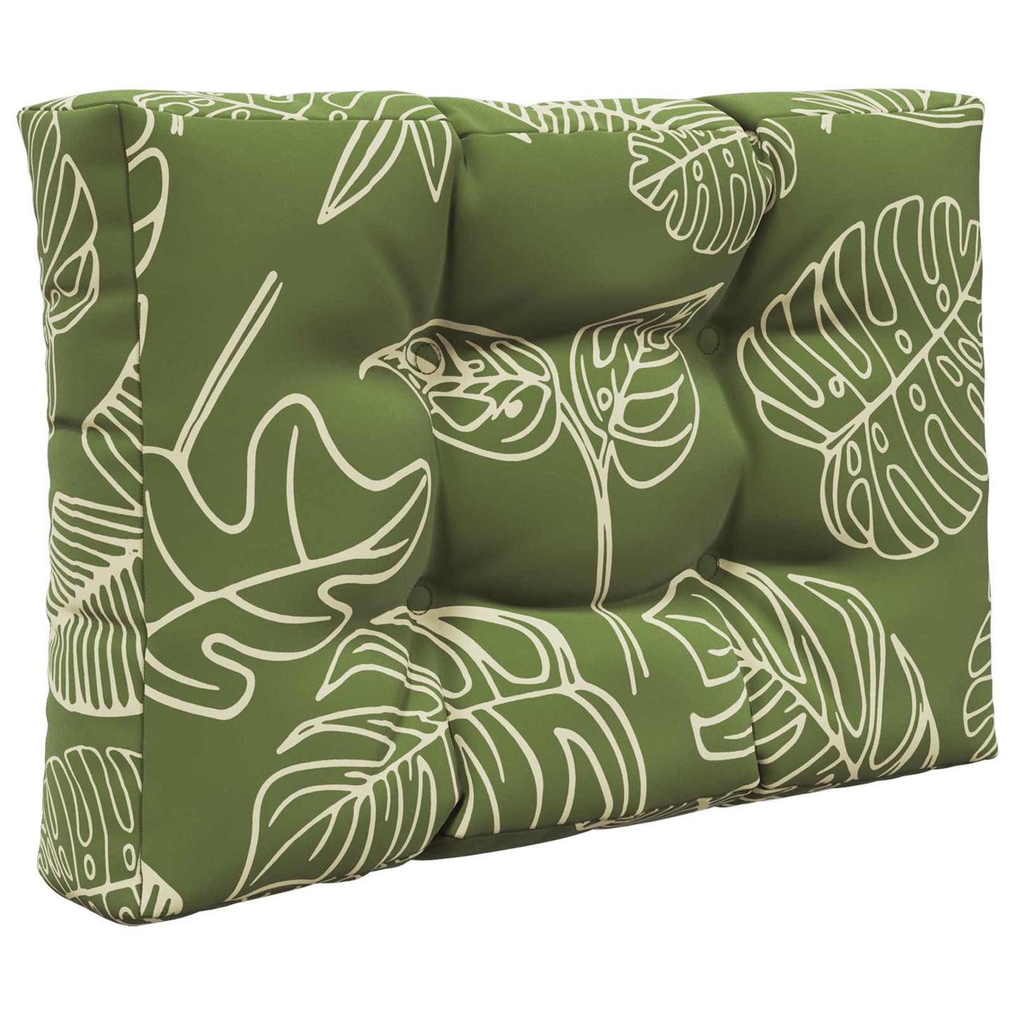 vidaXL Μαξιλάρι Καναπέ Εξωτερικού Χώρου 2 pcs Σχέδιο Φύλλου