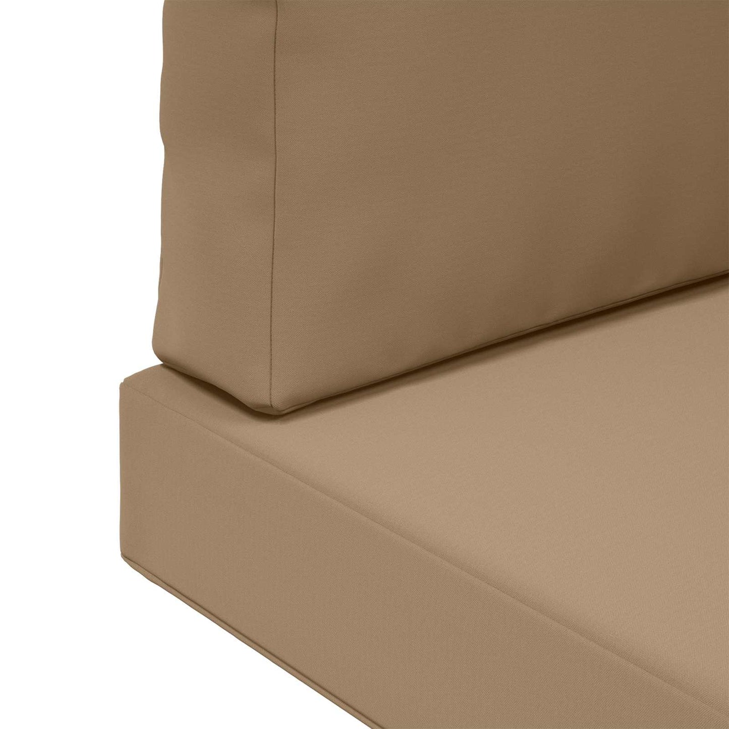 vidaXL Μαξιλάρι Καναπέ Εξωτερικού Χώρου 3 pcs Taupe Πολυεστέρας