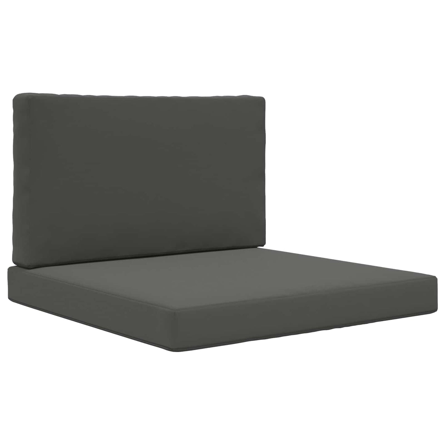 vidaXL Μαξιλάρι Καναπέ Εξωτερικού Χώρου 2 pcs Ανθρακί Πολυεστέρας