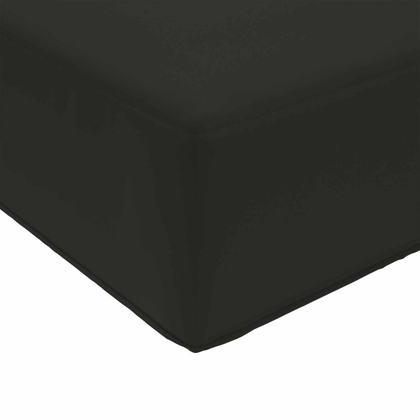 vidaXL Μαξιλάρι Καναπέ Εξωτερικού Χώρου 2 pcs Μαύρο Πολυεστέρας