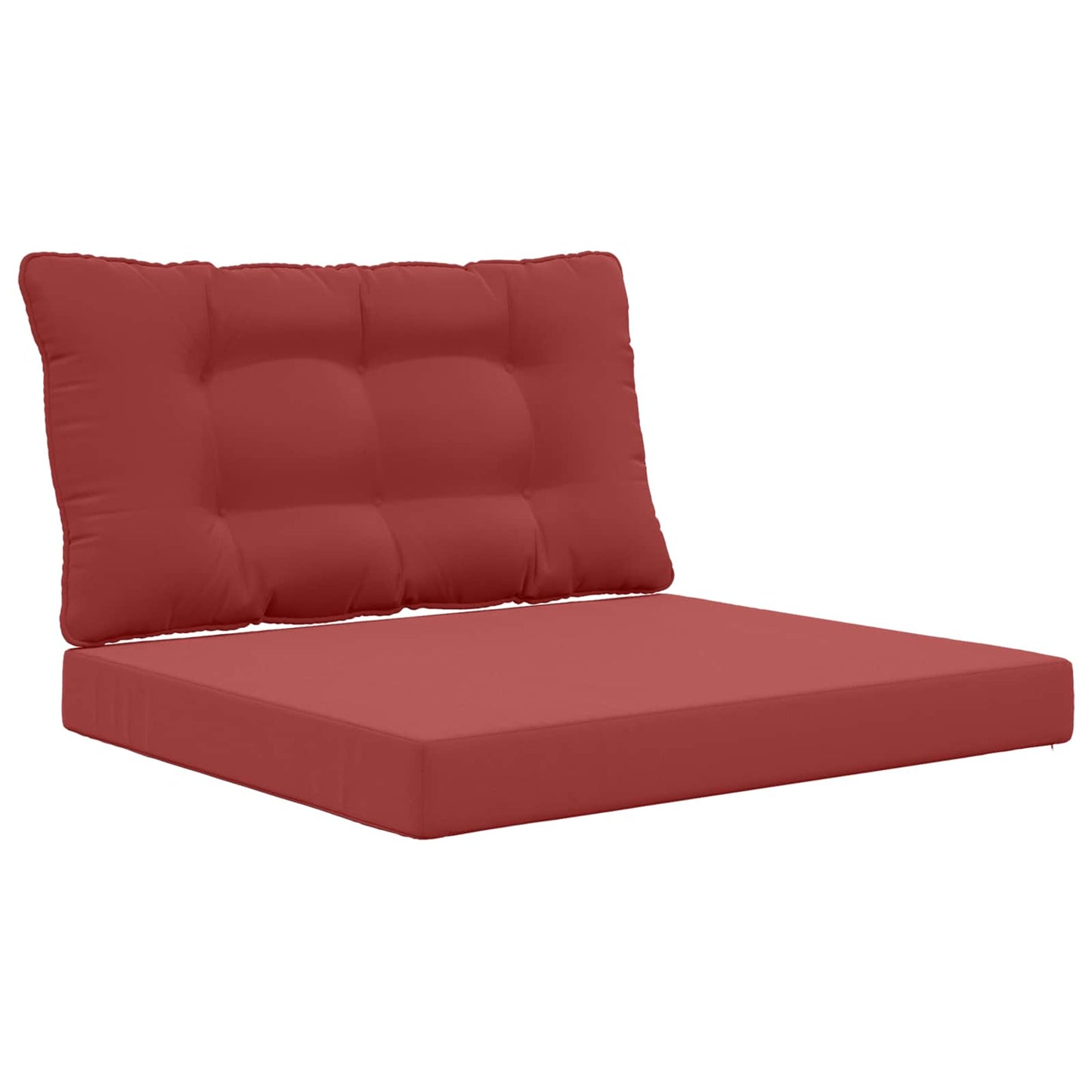 vidaXL Μαξιλάρι Καναπέ Εξωτερικού Χώρου 2 pcs Μπορντό Πολυεστέρας